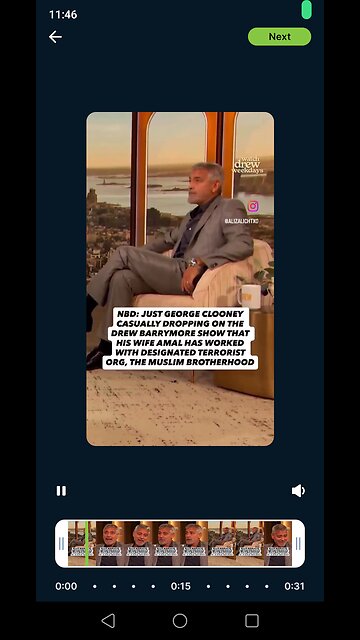 George Clooney just casually dropped that his wife was working for the Muslim Brotherhood to redo