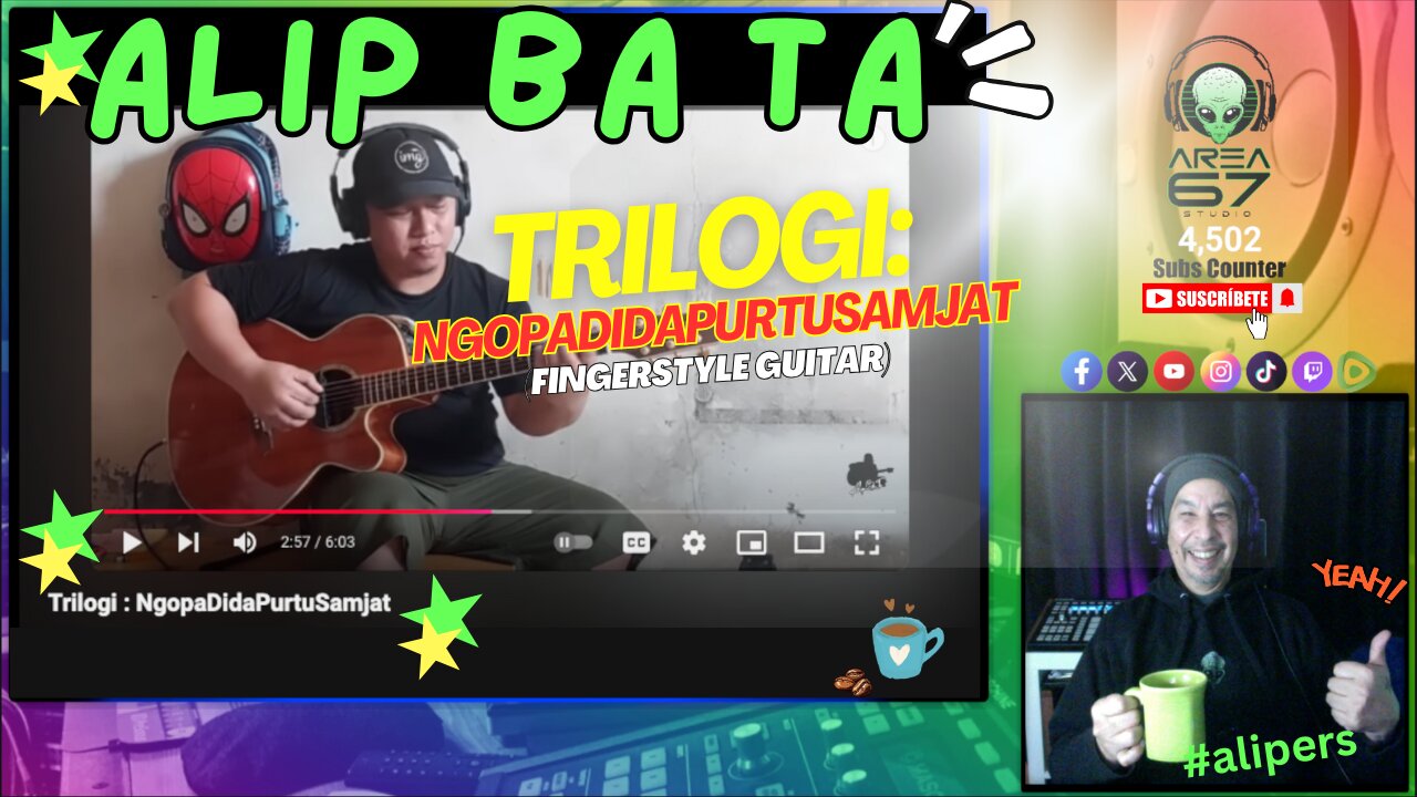 Mind-blowing Fingerstyle Guitar Performance By Alip Ba Ta In Trilogi!