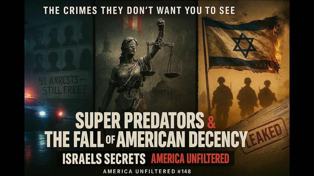 Super Predators, Israels Secrets, and the Fall of American Decency | America Unfiltered #148