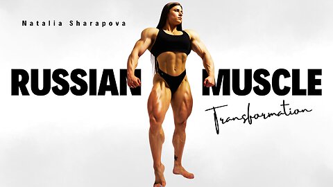 Best Body Transformation Skinny to Muscle | Russian Muscular Beauty Natalia Sharapova
