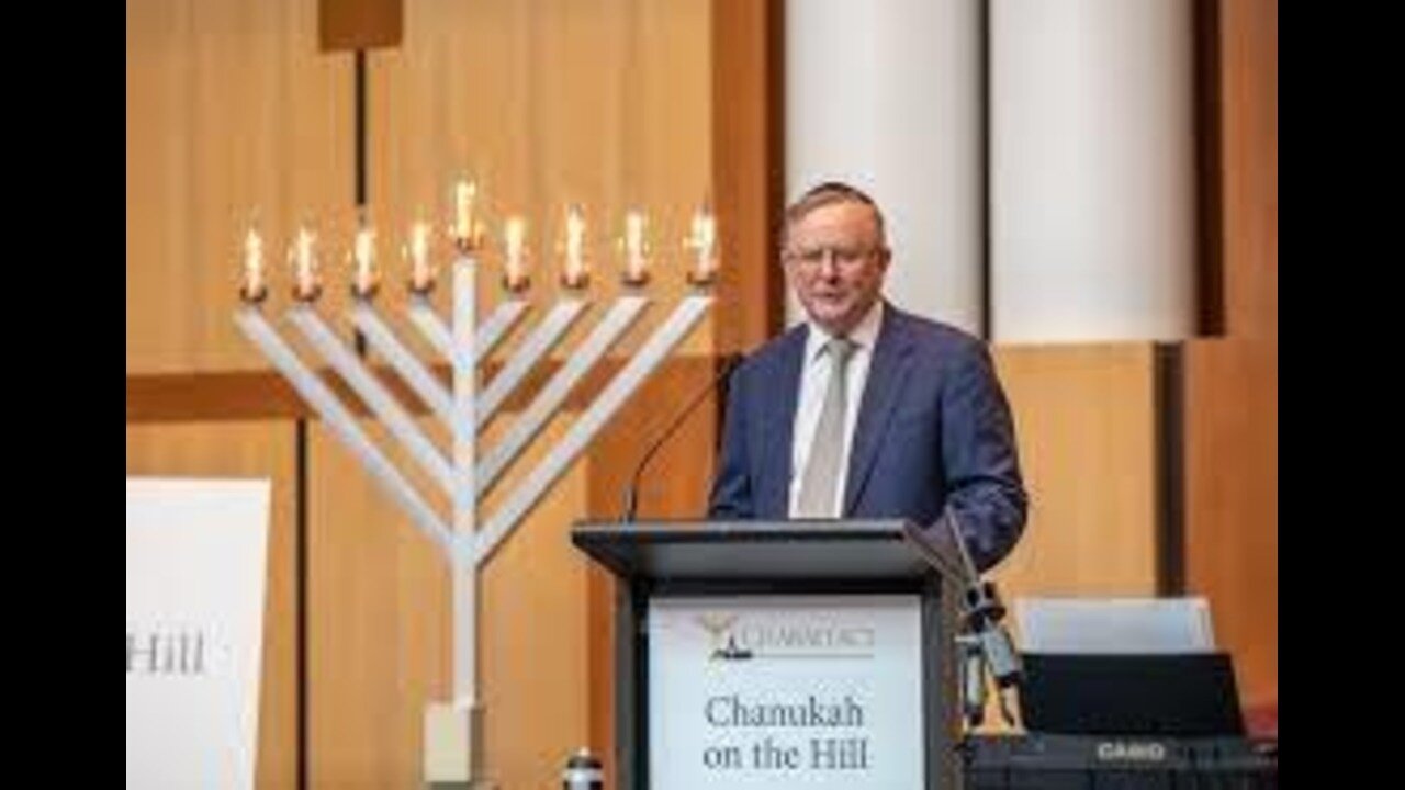 ALBANESE reading the new Australian Rules on Social media