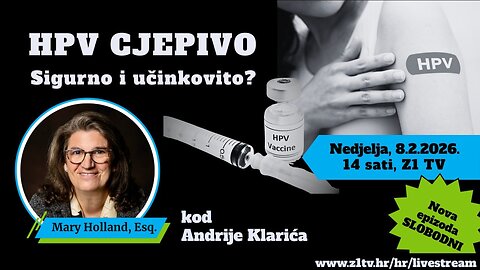 SLOBODNI podcast #139 Mary Holland - HPV cjepivo na suđenju
