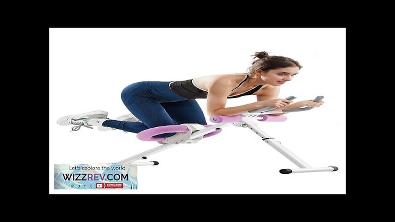 AB Workout Machine Equipment Home Gym Core Abdominal Trainers Adjustable Review