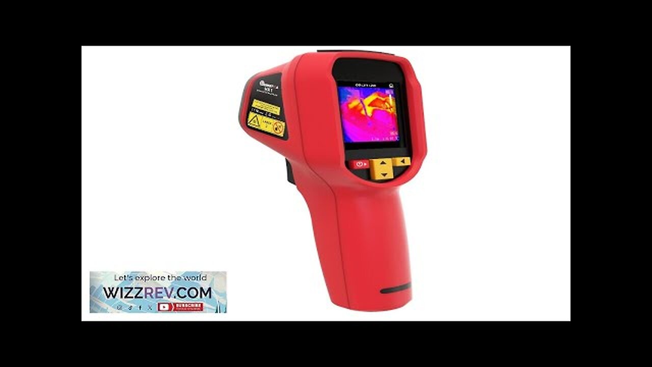 HX1 240x240 Pixels Infrared Thermal Imager 2.4-inch TFT LCD Screen IP54 -20°C-550°C Review