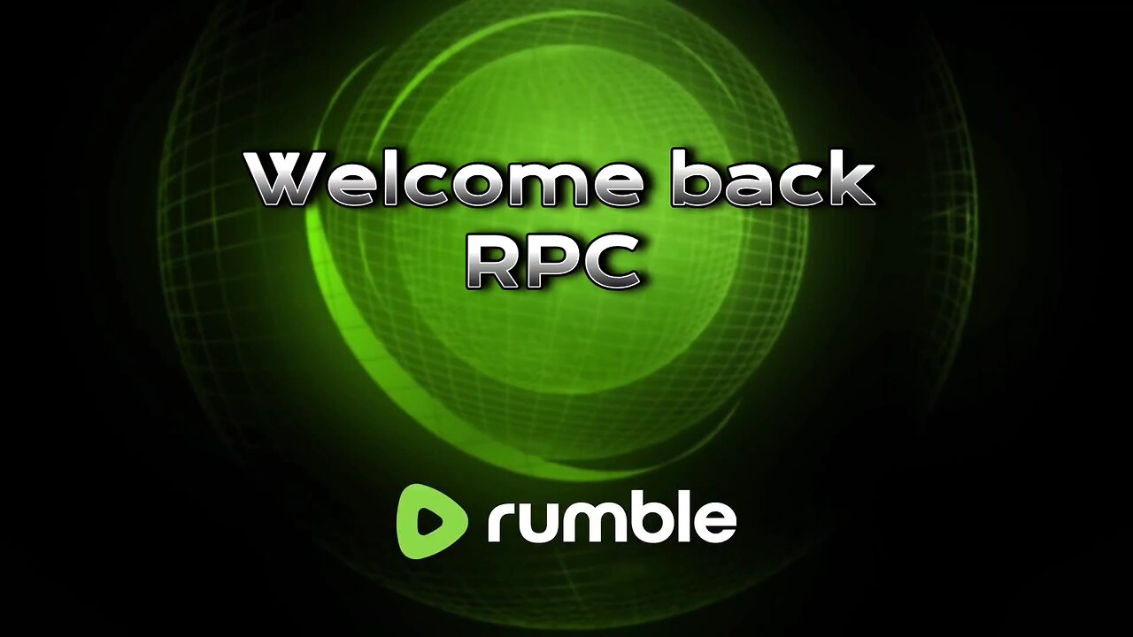 Welcome back RPC. My daily upload.. A shout out to https://rumble.com/user/SouthernPiper