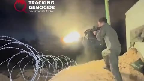 How do Israeli terrorists celebrate New Year at Gaza’s « ceasefire borders »?