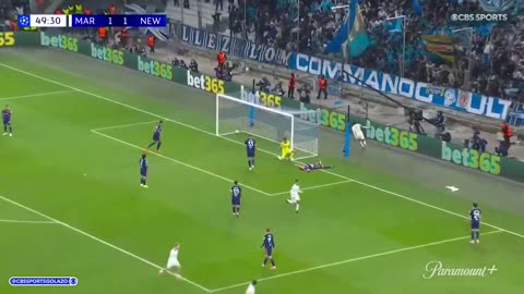 Marseille - Newcastle 2:1 | 25. 11. 2025 | Champions League