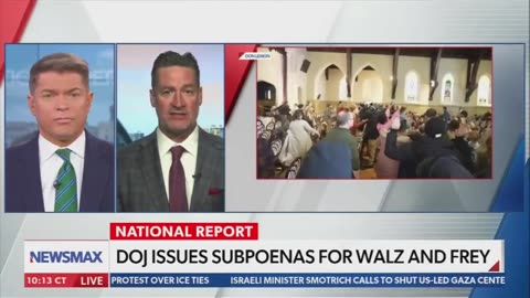 NEWSMAX: "Do you think the church incident in St. Paul is enough for Trump to trigger the ...