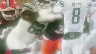 Buddy gets lit up like a Christmas tree