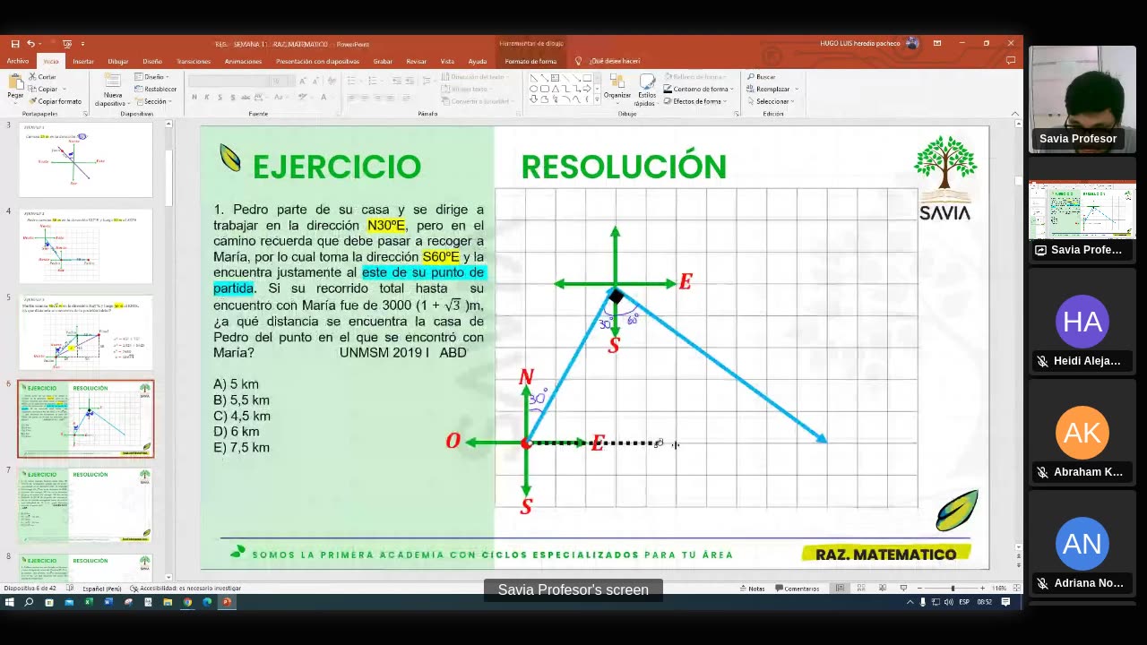 SAVIA SEMIANUAL 2024 | Semana 11 | Raz Mat S1