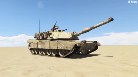 U.S Army M1A1 Abrams main battle tank