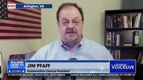 Jim Pfaff: Anti-Israel Conservatives Are 'Absurd and Evil' | Real America's Voice