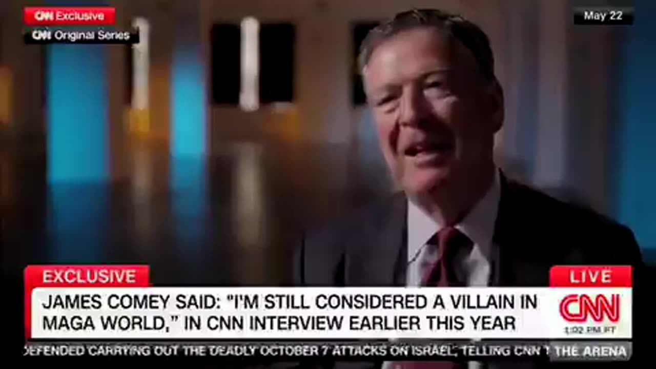James Comey In May: They're Never Able To Get Me