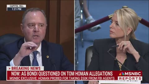 AG Pam Bondi goes after Adam Schiff in oversight hearing