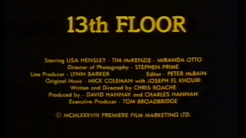 13th Floor (1988) Trailer