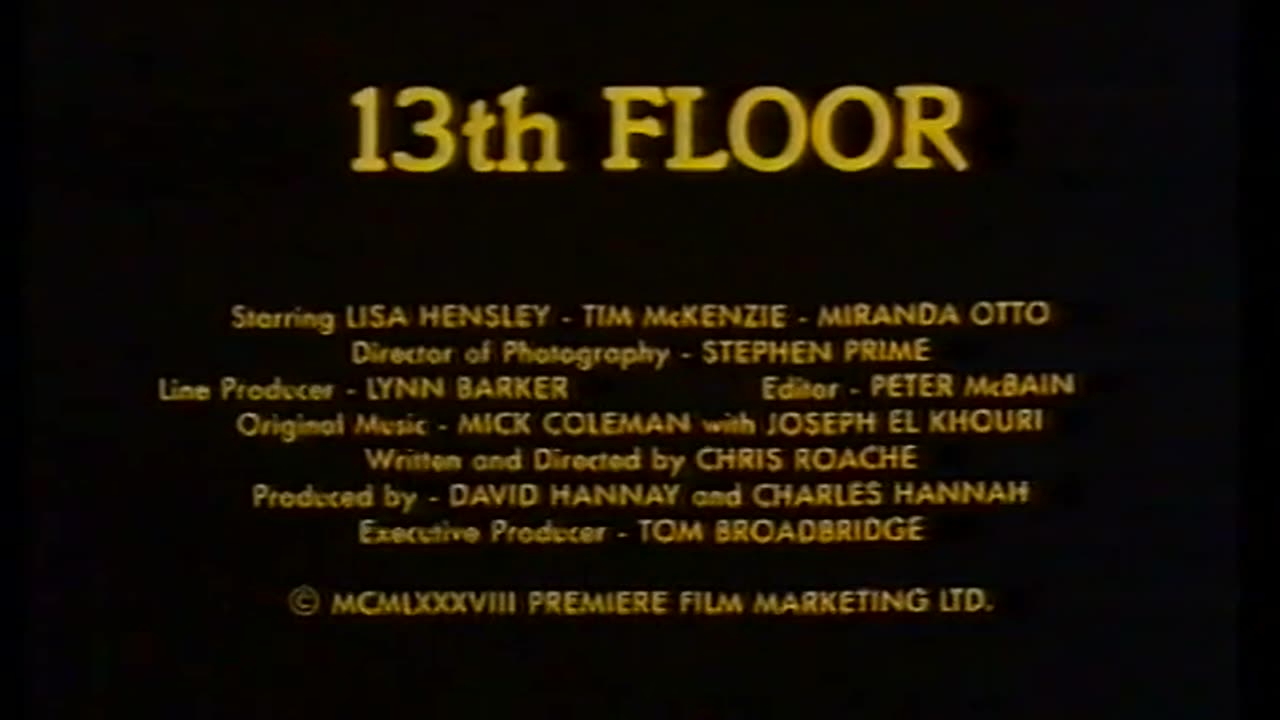 13th Floor (1988) Trailer