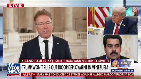 Sen. Rand Paul: "What I liked most about President Trump was this idea that he didn't believe in regime change war"