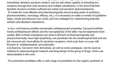 Pharmacological Analogues of Erinacine-A, Hericenones, Hericium Erinaceus. Neurotrophic, Nootropics