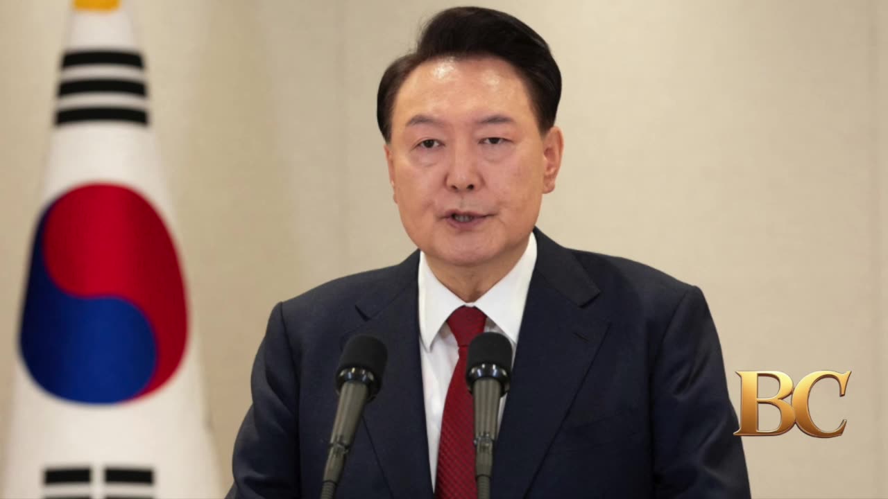 South Korea’s president charged with insurrection over declaration of martial law