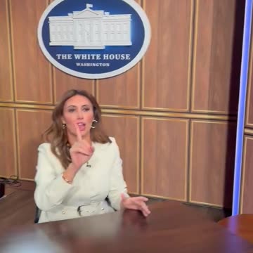 ALINA HABBA SHOWS OFF BIDEN'S FAKE OVAL OFFICE.