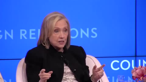Hillary Clinton speaks at the Council on Foreign Relations - October 8, 2025