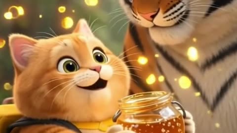 The Sweetest Friendship 🐯🐱