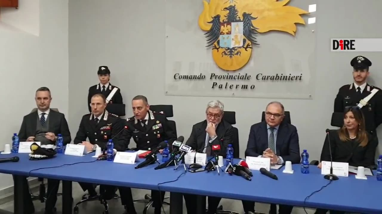 Palermo - MAFIA. COMANDANTE CC PALERMO: SCOPERTE 50 ESTORSIONI, POCHI DENUNCIANO (11.02.25)