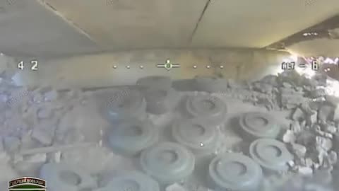 Ukrainian Drone Finds Bridge Rigged to Dozens of Landmines.