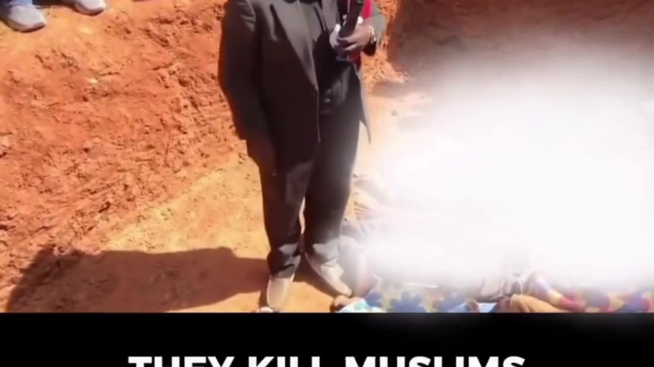 While at a burial of more slaughtered Nigerian Christians, this pastor made a plea to Trump