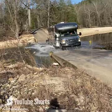 Low Water Bridge vs Motorhome