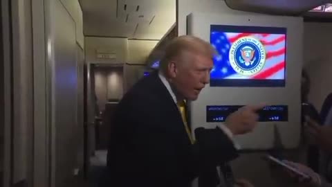 'Quiet, Piggy': Trump Torches Reporter On Air Force One, Liberals Melt Down