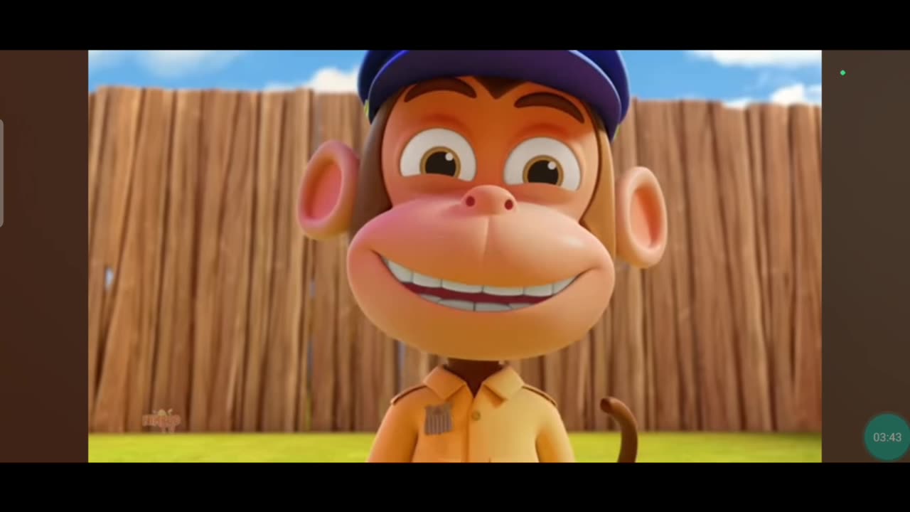 Monkey song ॥ monkey kids song ॥Bandar music॥ Kids learning