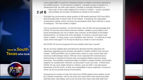 96 Childhood Deaths After Vaccination_ FDA Memo Leaked