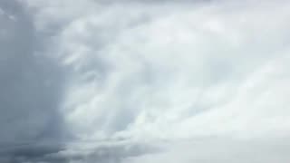 Impresionantes imágenes del interior del huracán Melissa