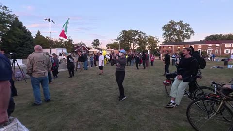 Chicago ice protest