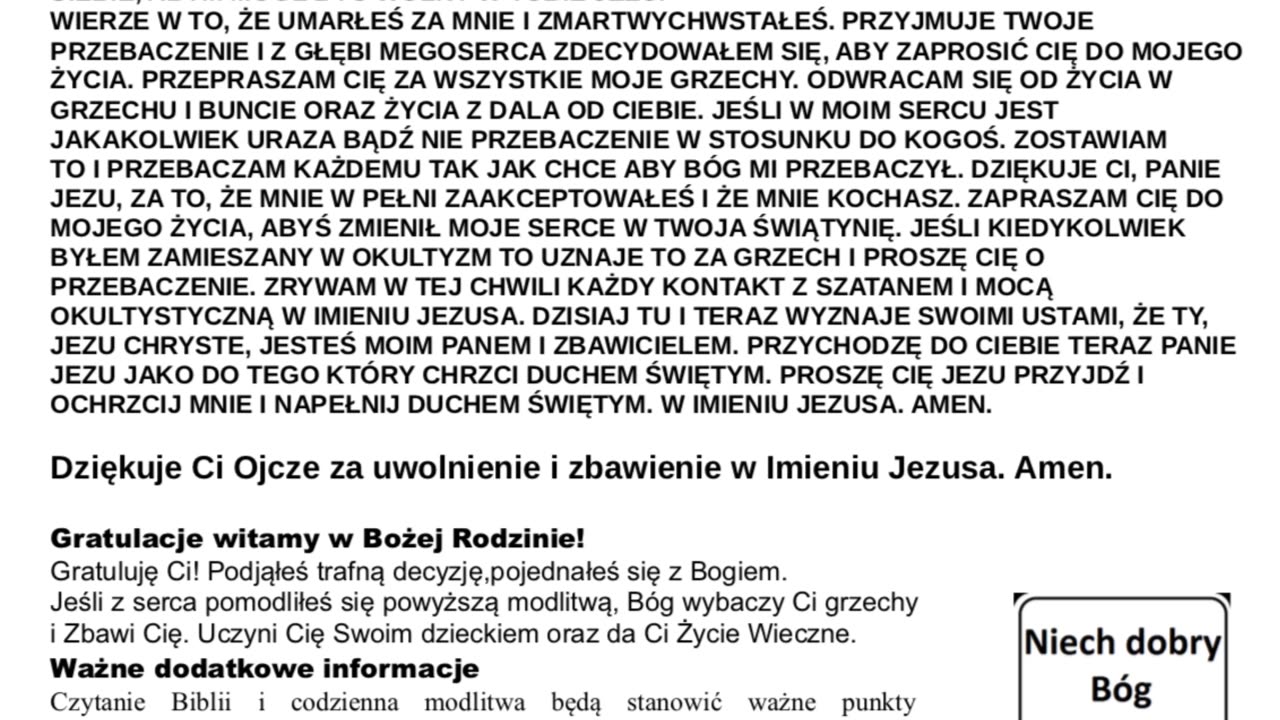 Boży Plan Zbawienia