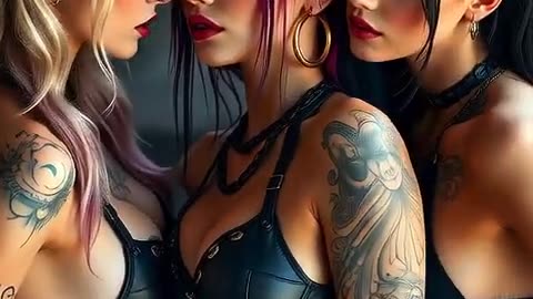 Explore the EMOTIONAL World of GOTH Fashion and Tattoos. Dark Fantasy.
