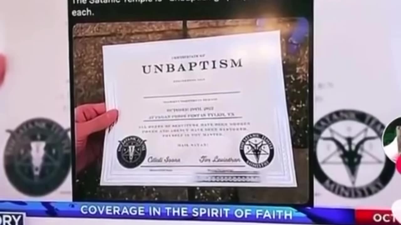 Un Baptized is trending