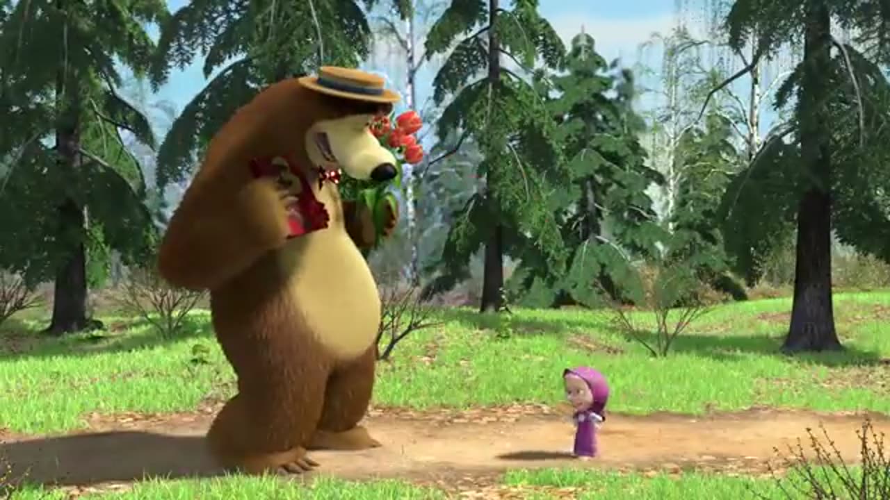 MASHA AND THE BEAR 🐻 SPRINGTIME FOR BEAR 🐻💥