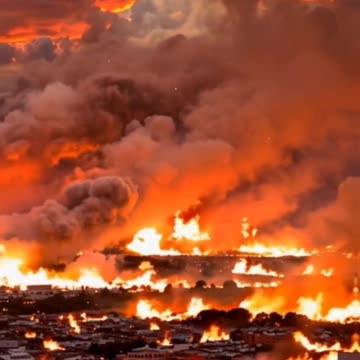 Wildfire Erupted in the Carolina 😳🥺