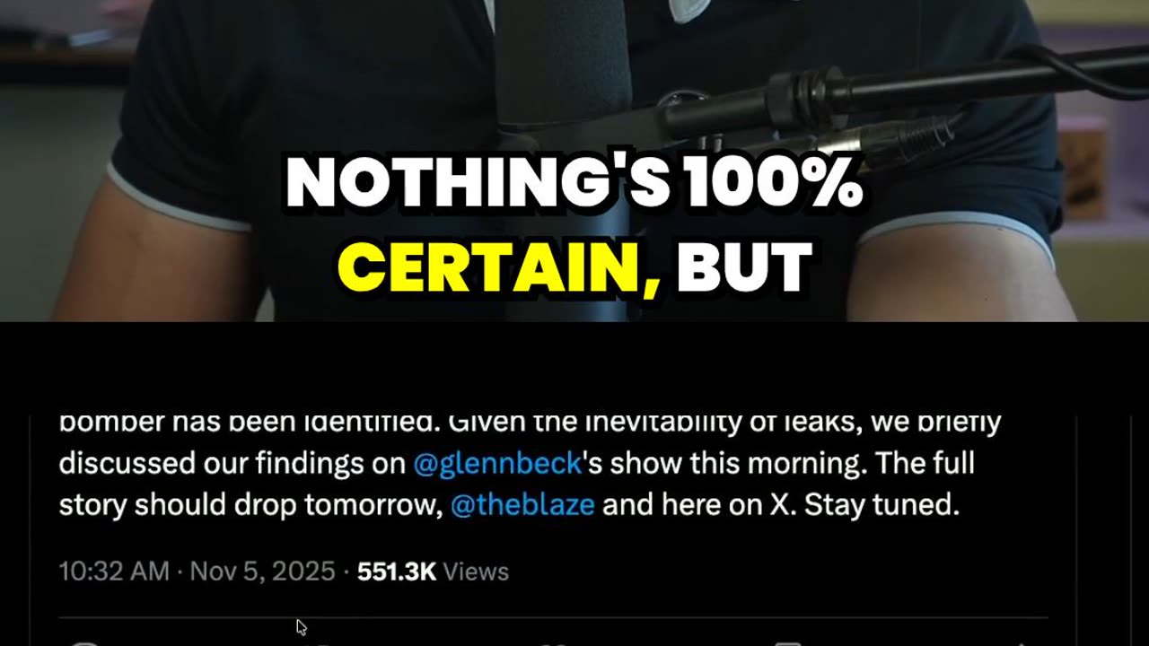 Pipe Bomber ID LEAKED with 98% Certainty