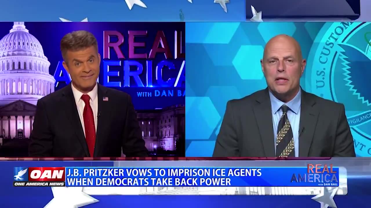 U.S. CBP Senior Advisor Ron Vitiello speaks with Dan Ball