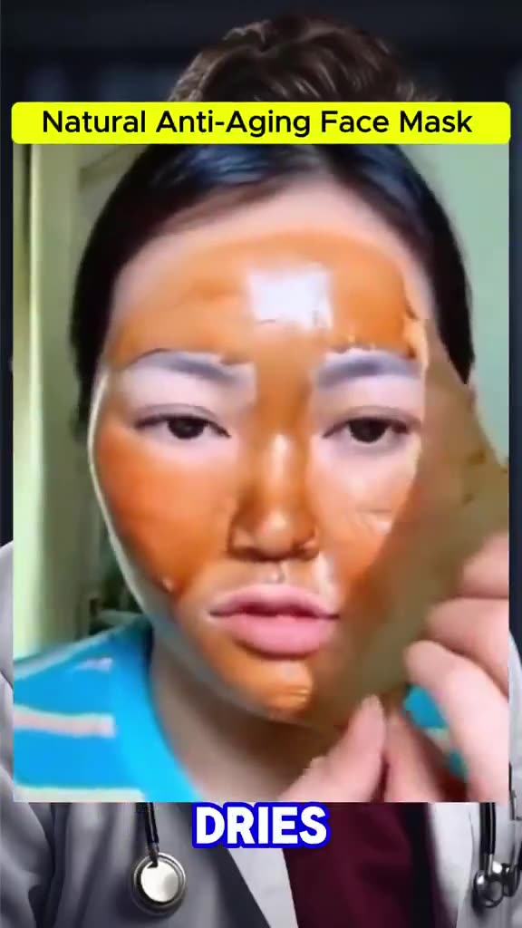 Get baby-soft skin with this natural anti- aging face mask ✨ 👶