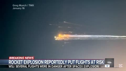 SpaceX Explosion Sparks Airspace Chaos — Flights at Risk as Elon Musk’s..