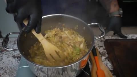 Southern Fried Cabbage for the Holidays.