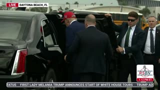 WATCH| President Trump Takes a Lap in "The Beast" at NASCAR's 2025 Daytona 500 - 2/16/25