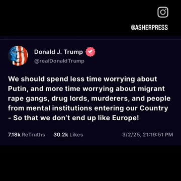 Trump on Putin