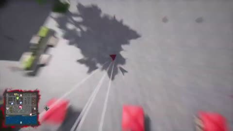 Messing around in the open world as superman