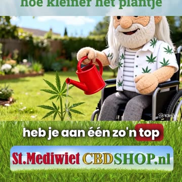 Hoe kleiner de pot hoe kleiner het plantje