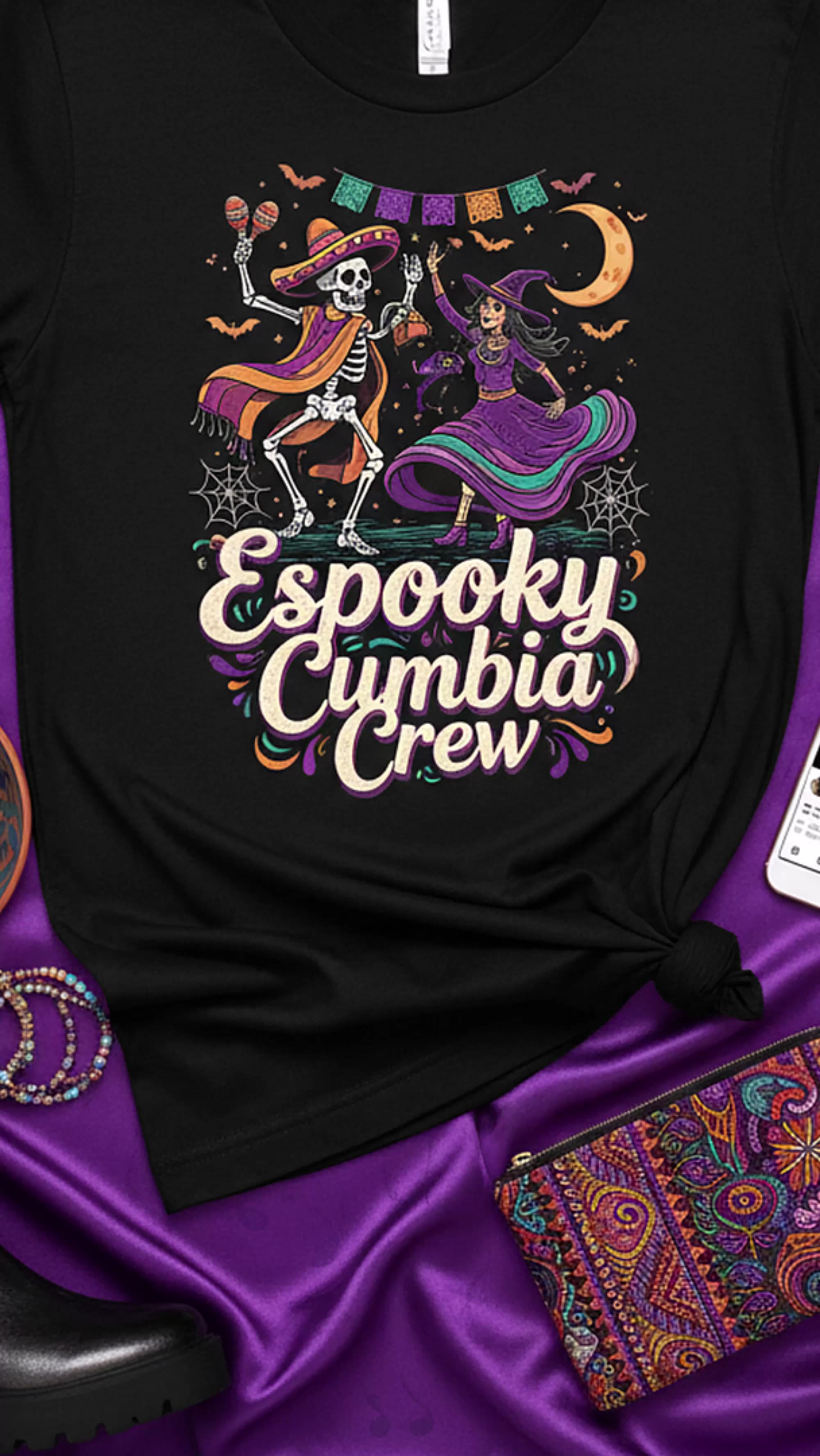 ¿Ya viste esta joya para bailar cumbia en Halloween? La NECESITAS ya #CumbiaStyle #EspookyVibes